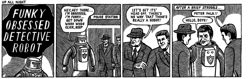 FUNKY OBSESSED DETECTIVE ROBOT