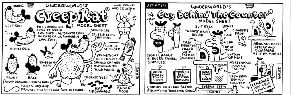 CREEP RAT & GUY BEHIND THE COUNTER